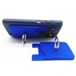 Silicone Phone Wallet w/ Finger Ring Holder & Custom Logo | https://www.bestnamebadges.com