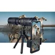 30X Zoom Mobile Phone Monocular Telescope with Clip On Mount | https://www.bestnamebadges.com