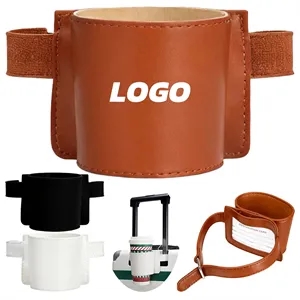 Travel Luggage Cup Holder for Suitcase with Adjustable Strap