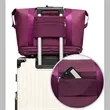Expandable Foldable Travel Bag with Detachable Wheels | https://www.bestnamebadges.com