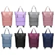Expandable Foldable Travel Bag with Detachable Wheels | https://www.bestnamebadges.com