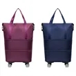 Expandable Foldable Travel Bag with Detachable Wheels | https://www.bestnamebadges.com