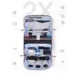 Quad Fold Tech Organizer Travel Cable Gadget Bag Portable | https://www.bestnamebadges.com