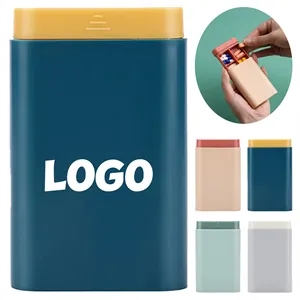 Portable Pill Case Travel Medicine Storage Organizer