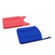 Silicone Phone Wallet w/ Finger Slot & Custom Imprint | https://www.bestnamebadges.com
