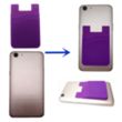 Silicone Phone Wallet with double pocket holder | https://www.bestnamebadges.com