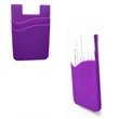 Silicone Phone Wallet with double pocket holder | https://www.bestnamebadges.com
