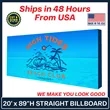 20ft. x 89" Billboard Straight Display Kit | https://www.bestnamebadges.com