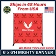 Mighty Banner Display - 6' x 6' Frame and Graphic Kit | https://www.bestnamebadges.com