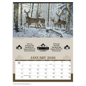 Triumph® Calendars Wildlife Art Calendar | https://www.bestnamebadges.com