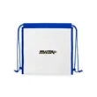 All Access Clear Stadium Drawstring Bag | https://www.bestnamebadges.com