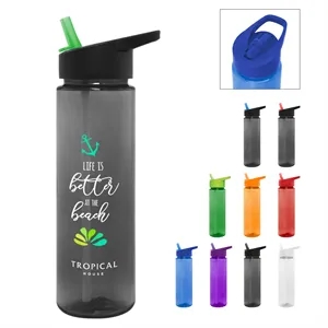 28 Oz. Full Color Staccato Bottle | https://www.bestnamebadges.com