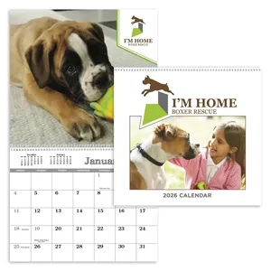 Triumph® Calendars Custom Single Image Appointment Calendar | https://www.bestnamebadges.com