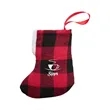 Stocking Holiday Christmas Ornament | https://www.bestnamebadges.com
