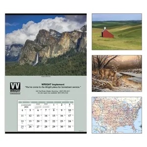 Triumph® Calendars Jumbo Hanger (12-Month) Calendar | https://www.bestnamebadges.com