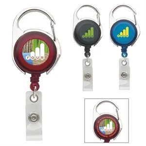 Carabiner Badge Holder | https://www.bestnamebadges.com