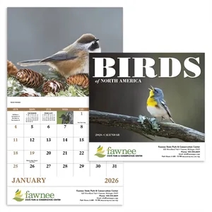 Good Value™ Birds of North America - Stapled Calendar | https://www.bestnamebadges.com