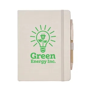 econscious Hemp Journal Notebook & Pen 6" x 8.0125"
