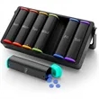 Weekly AM PM Pill Organizer 7 Day Large Travel Medicine Box | https://www.bestnamebadges.com