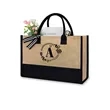 Embroidery Canvas Tote Bag | https://www.bestnamebadges.com
