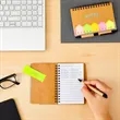 Pocket Notebook with Pen and Sticker | https://www.bestnamebadges.com