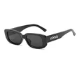 90s Retro Rectangle Sunglasses UV Protection | https://www.bestnamebadges.com