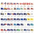 1" Stock Flag Pins | https://www.bestnamebadges.com
