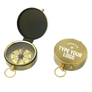 Camping Survival Compass Metal For Outdoor Navigation Tool | https://www.bestnamebadges.com