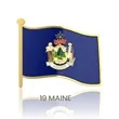 1" Stock Flag Pins | https://www.bestnamebadges.com