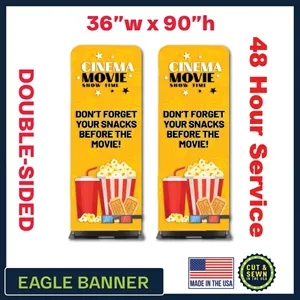 Eagle 36" - Double-Sided Graphic Package