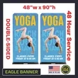 Eagle 48" - Double-Sided Graphic Package | https://www.bestnamebadges.com