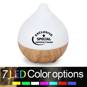140ml Small Essential Oil Diffuser with 7-Color LED Light | https://www.bestnamebadges.com