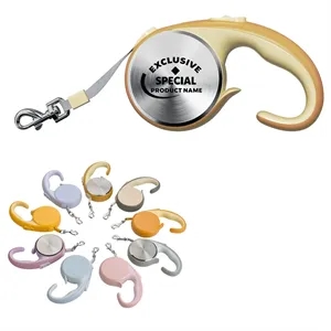 16-foot Retractable Pet Leash with Non-slip Rubber Handle | https://www.bestnamebadges.com