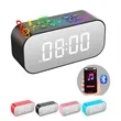 LED Display Alarm Clock with Bluetooth Speaker | https://www.bestnamebadges.com