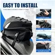 Motorcycle Helmet Tail Bag Luggages Backpack | https://www.bestnamebadges.com