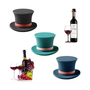Silicone Wine Stopper Decorative Bottle Sealer | https://www.bestnamebadges.com