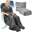 Multifunctional Travel Blanket - 2-in-1 Foldable | https://www.bestnamebadges.com