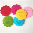 Round Felt Coaster | https://www.bestnamebadges.com