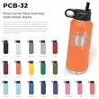 Polar Camel 32oz Stainless Steel Water Bottle | https://www.bestnamebadges.com