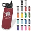 Polar Camel 32oz Stainless Steel Water Bottle | https://www.bestnamebadges.com