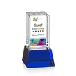 Robson VividPrint™ Award on Base - Blue | https://www.bestnamebadges.com