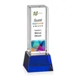 Robson VividPrint™ Award on Base - Blue | https://www.bestnamebadges.com