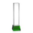 Robson VividPrint™ Award on Base - Green | https://www.bestnamebadges.com