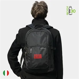 TUCANO® - Italy CENTRO Recycled Business Executive Backpack | https://www.bestnamebadges.com