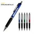 Sterling Metallic Pen | https://www.bestnamebadges.com
