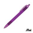 Widebody Pen w/Translucent Barrel - Matte Colored Accent | https://www.bestnamebadges.com