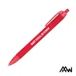 Widebody Pen w/Translucent Barrel - Matte Colored Accent | https://www.bestnamebadges.com