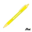 Widebody Pen w/Translucent Barrel - Matte Colored Accent | https://www.bestnamebadges.com
