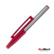 RevMark® Silver Barrel Industrial Permanent Marker w/clip | https://www.bestnamebadges.com