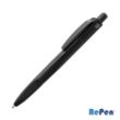 RePen® Squared Opaque Clicker rPET Pen | https://www.bestnamebadges.com